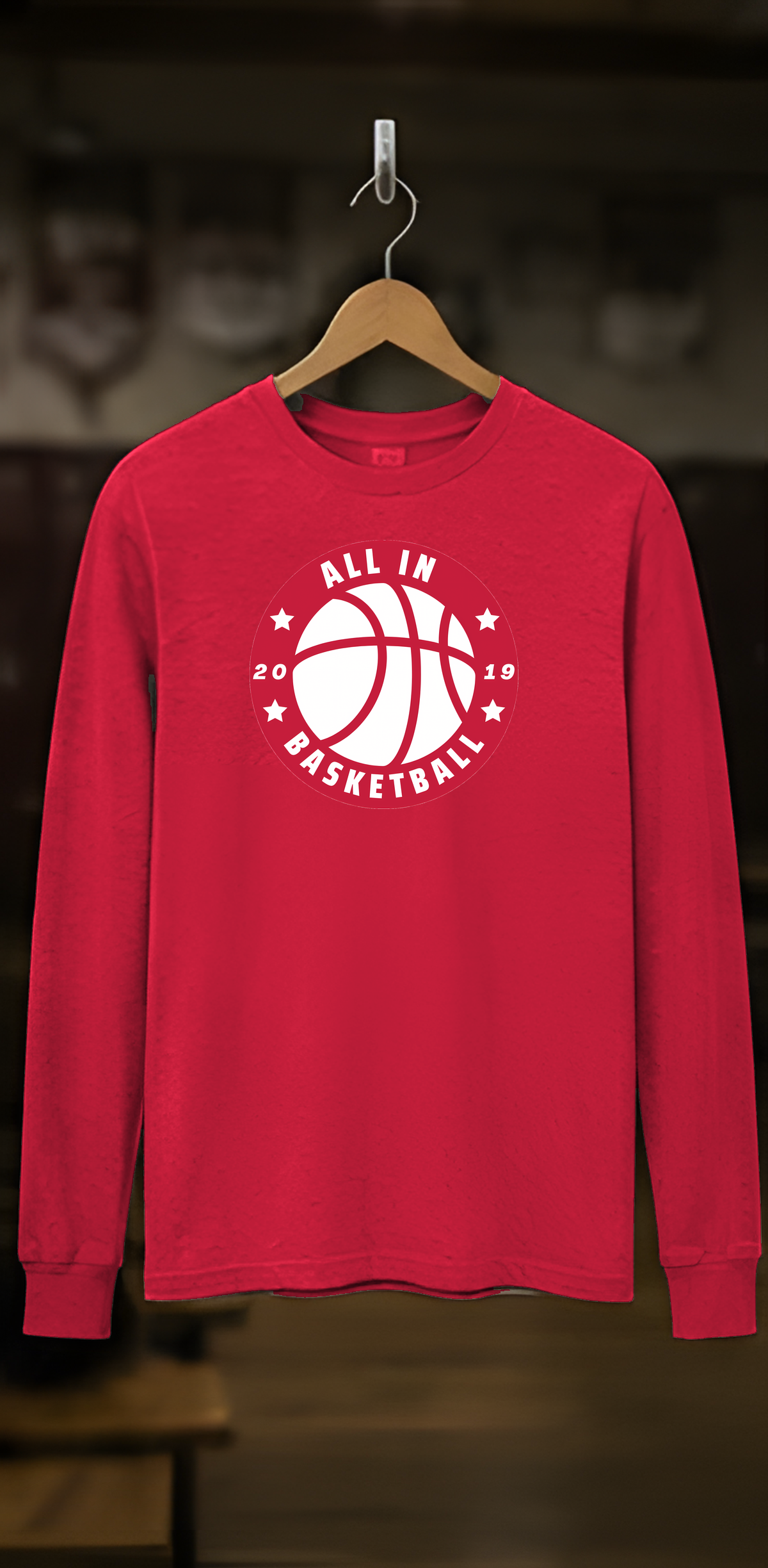 All In Basketball Academy Badge Long Sleeve Tee — locker