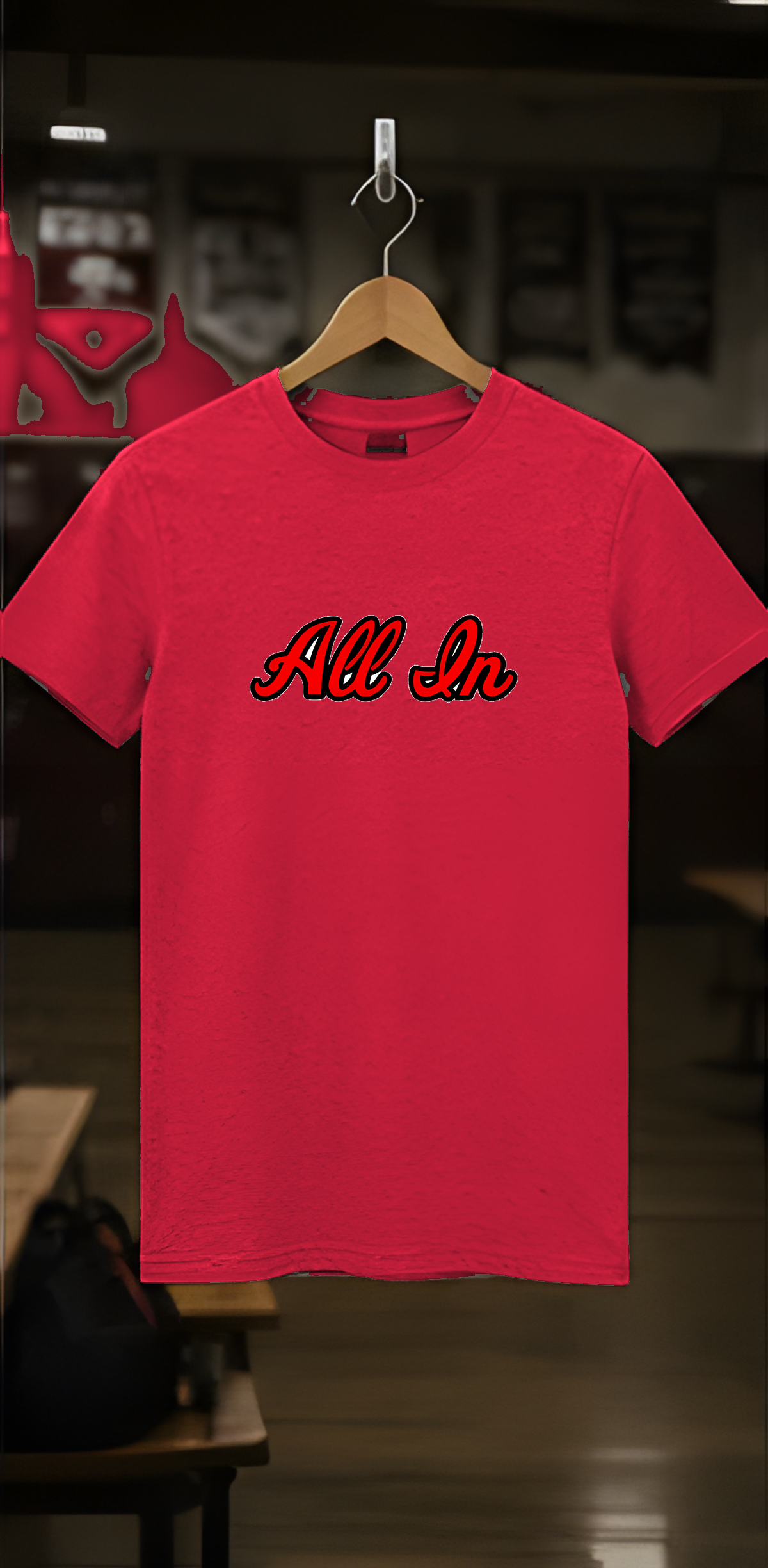 All In Basketball Academy Script Value Tee — locker