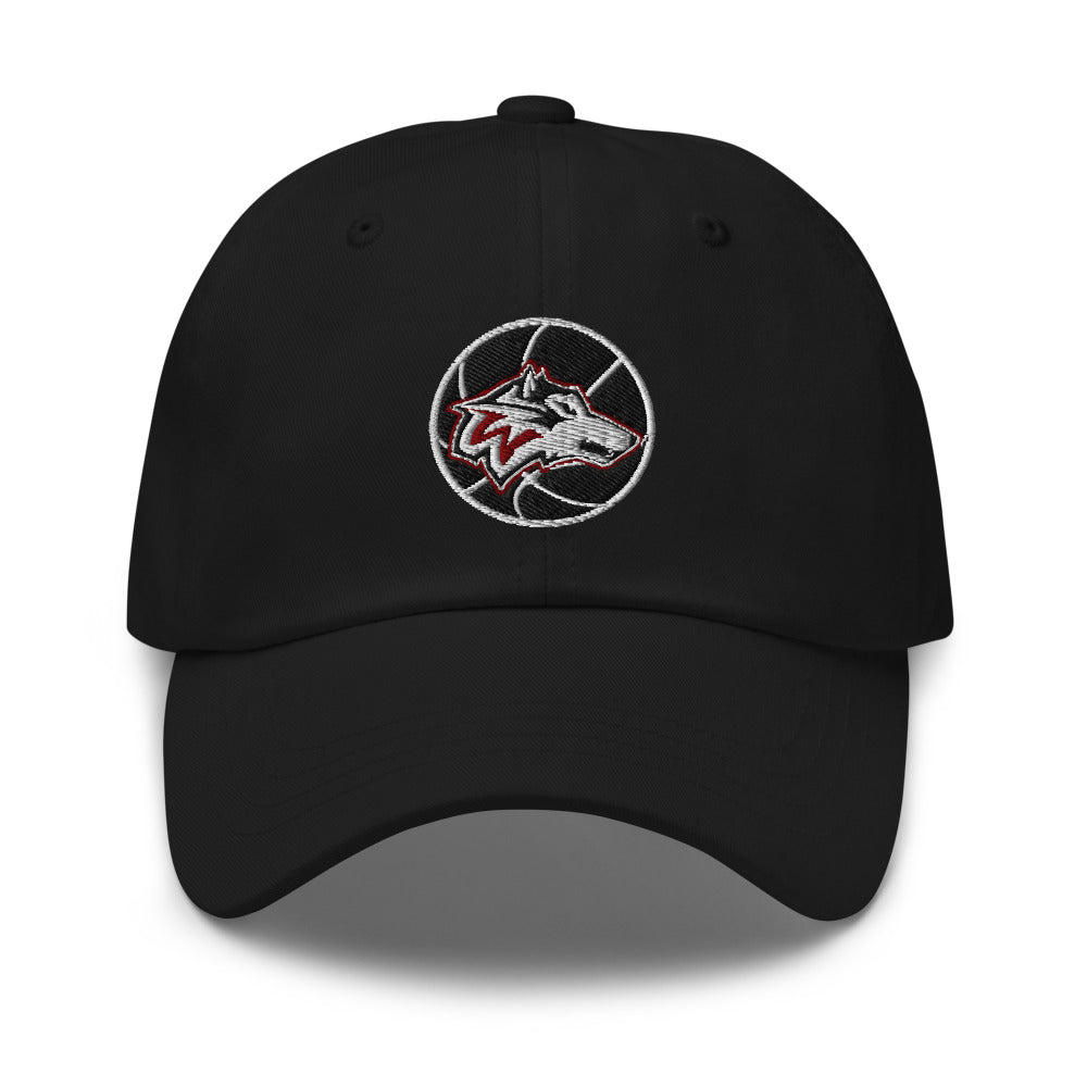 Woodcreek Girls Basketball Embroidered Dad Hat, Black
