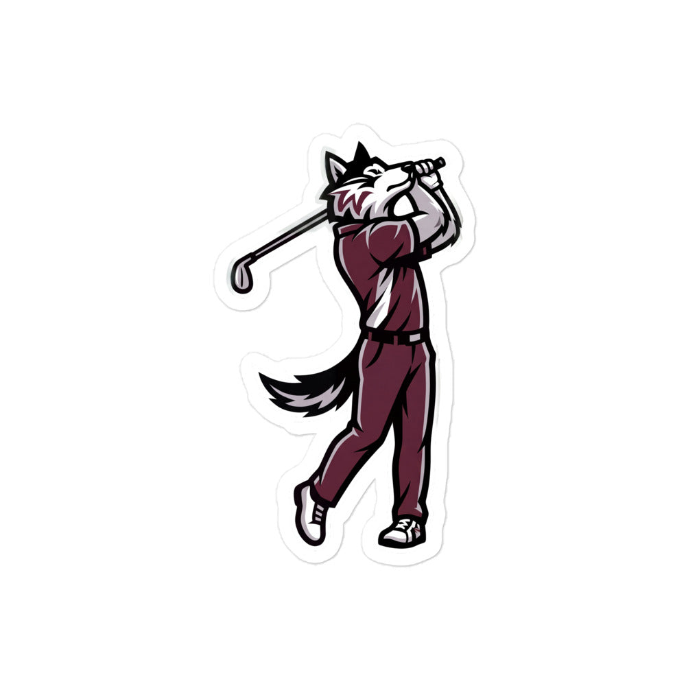 Woodcreek Boys Golf Logo Sticker