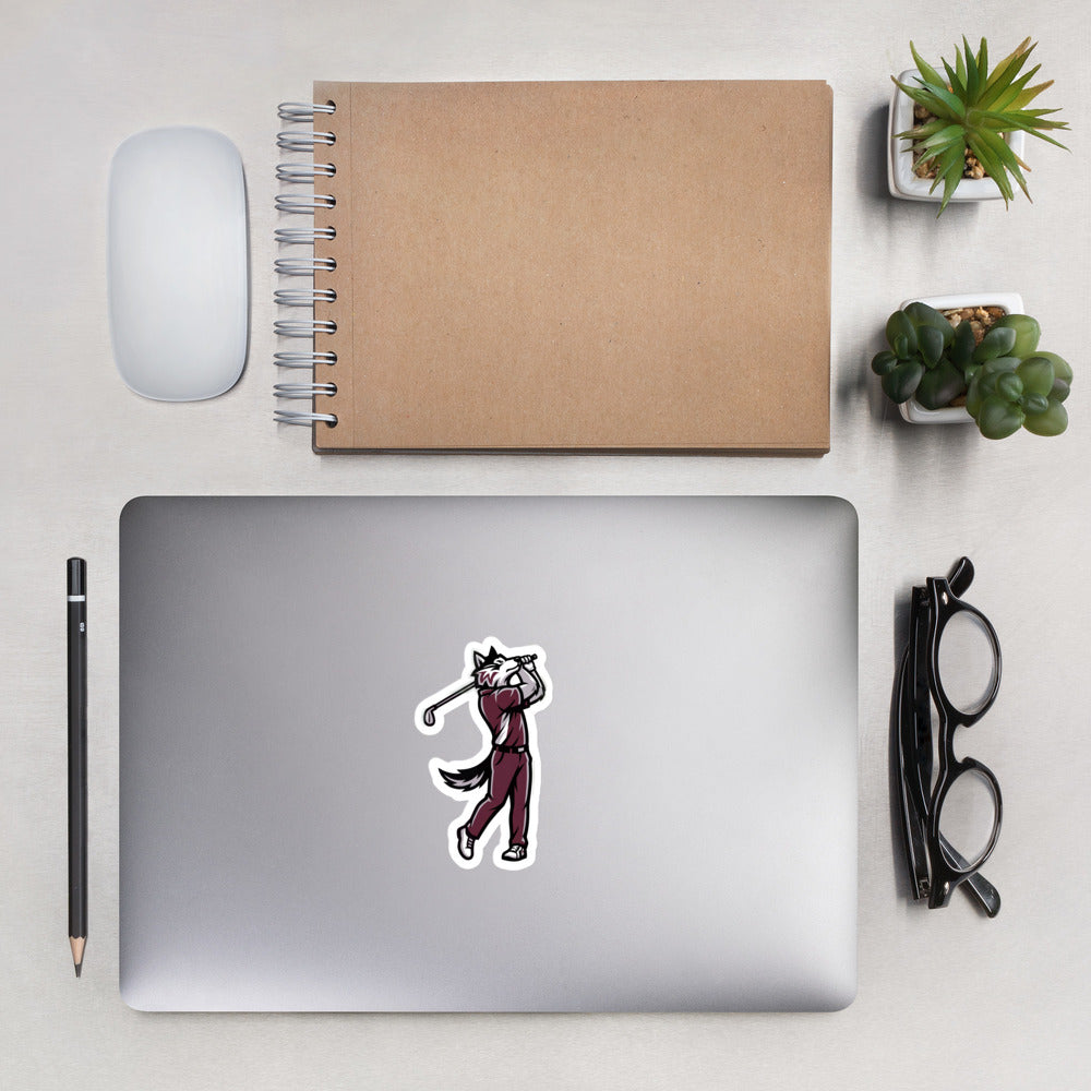 Woodcreek Boys Golf Logo Sticker (lifestyle)