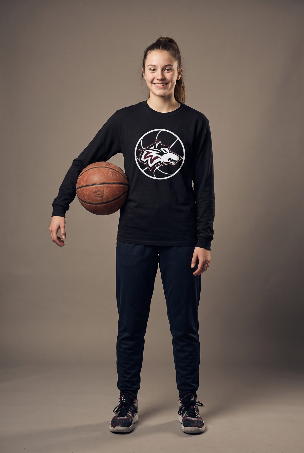 Woodcreek Wolfball long sleeve — editorial, worn by athlete
