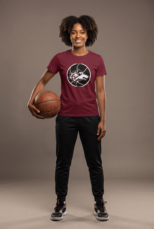 Woodcreek Wolfball tee — editorial, worn by athlete