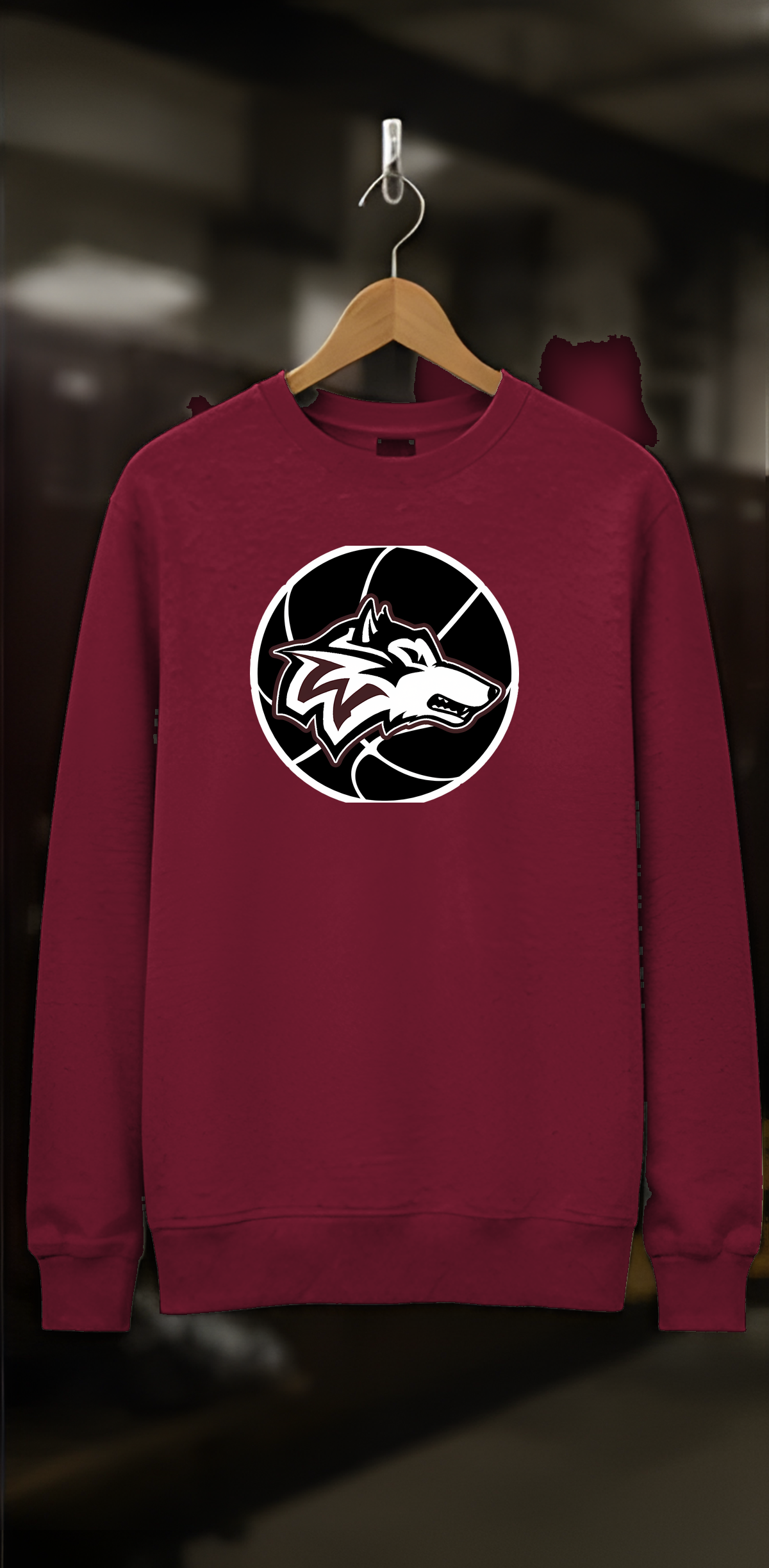Woodcreek Girls Basketball Fleece Crewneck — locker