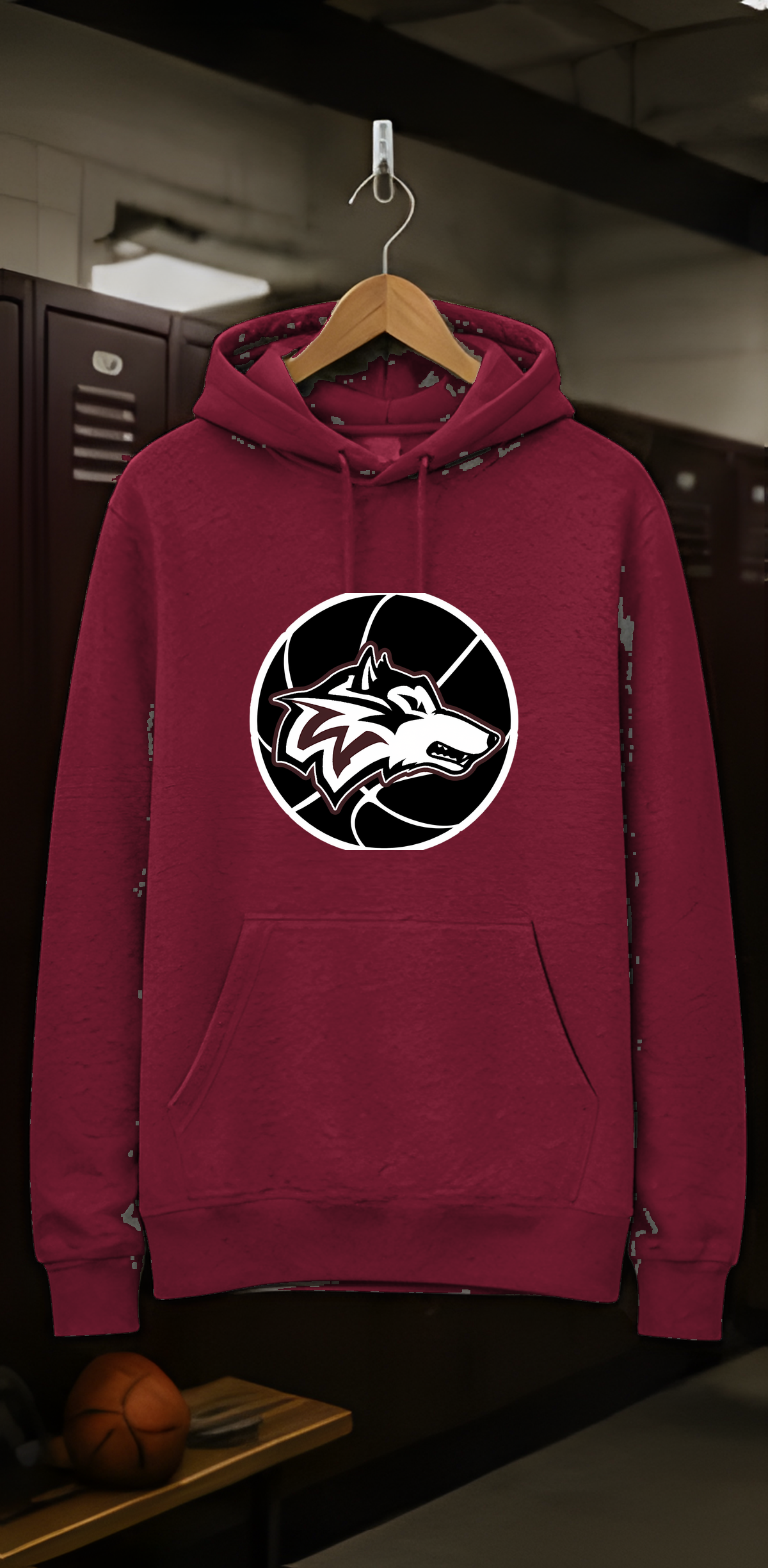 Woodcreek Girls Basketball Fleece Hoodie — locker