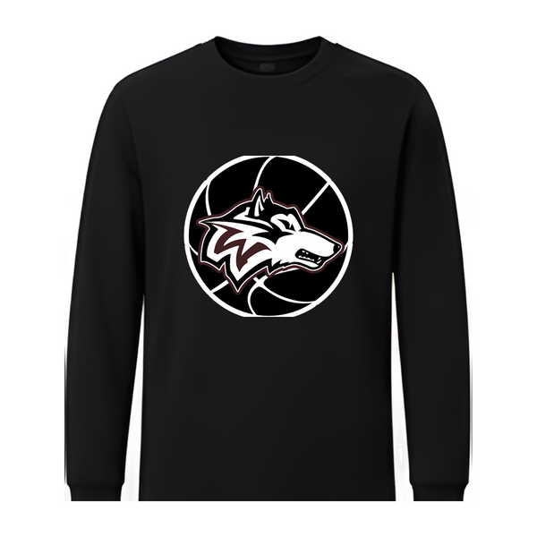 Woodcreek Girls Basketball Long Sleeve Tee — Black