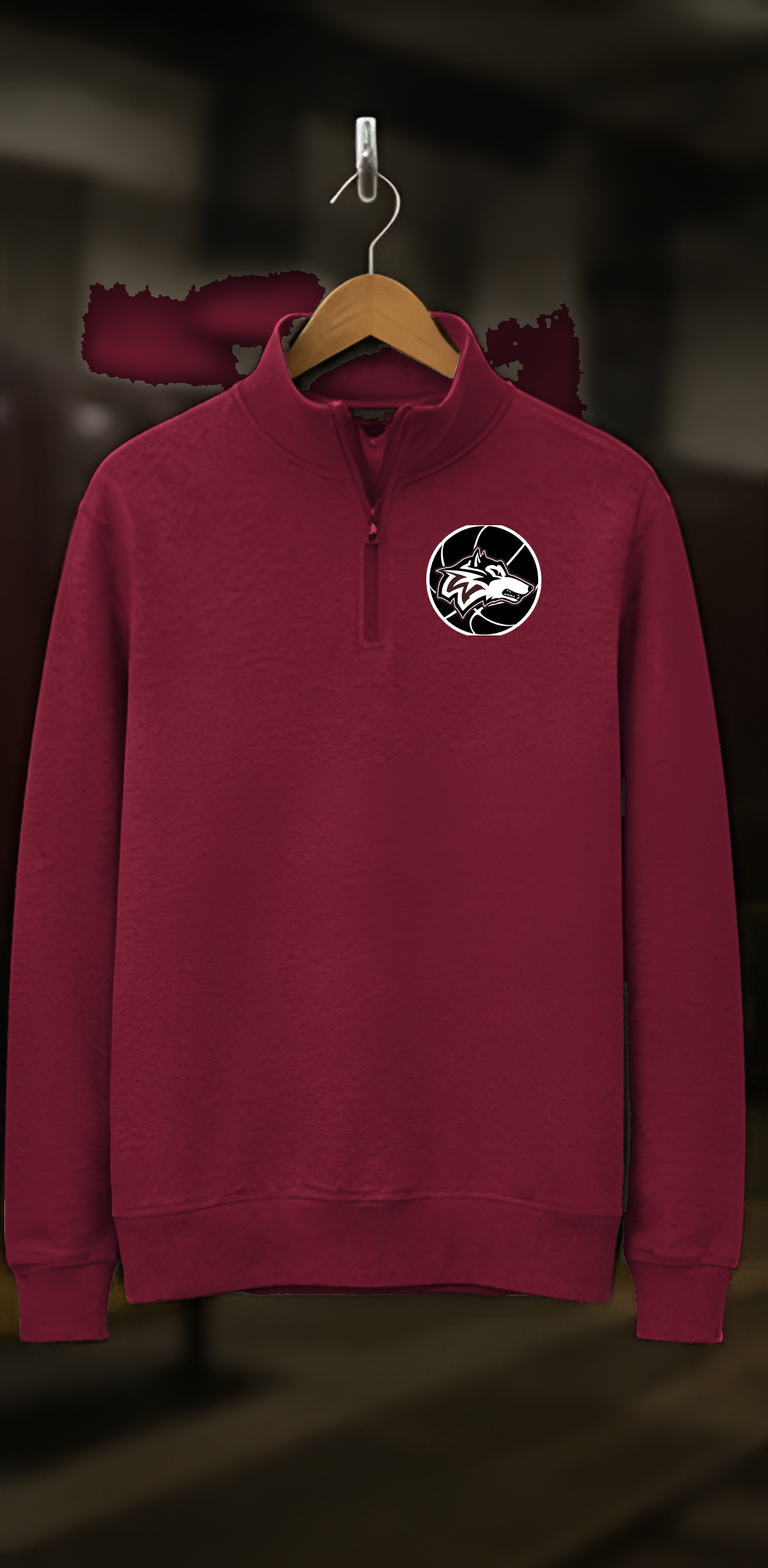 Woodcreek Girls Basketball Quarter Zip — locker