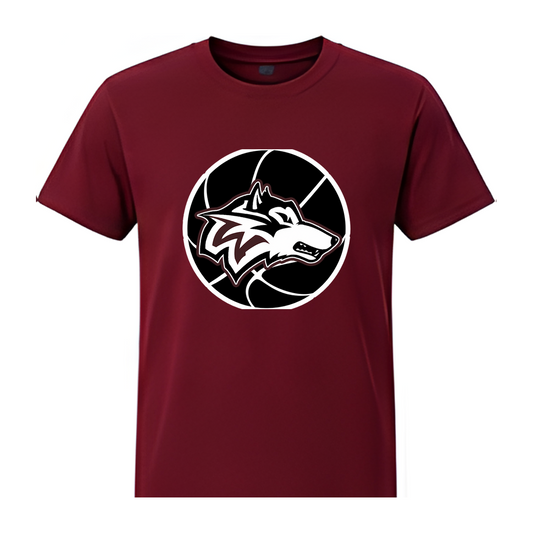 Woodcreek Girls Basketball Value Tee — Maroon