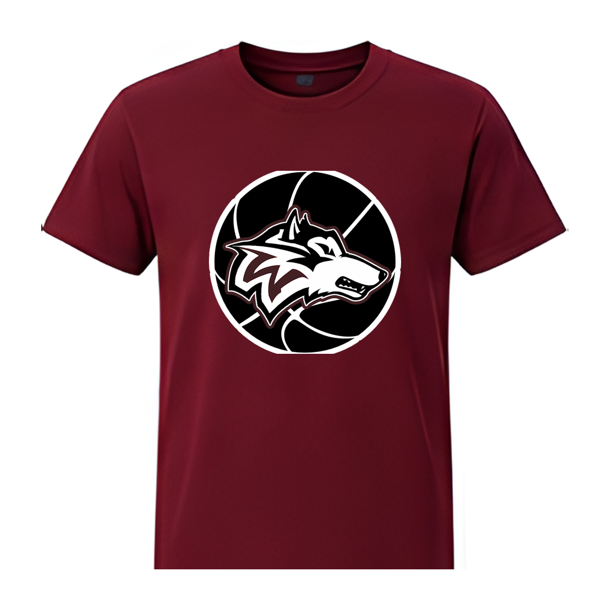 Woodcreek Girls Basketball Youth Tee — Maroon